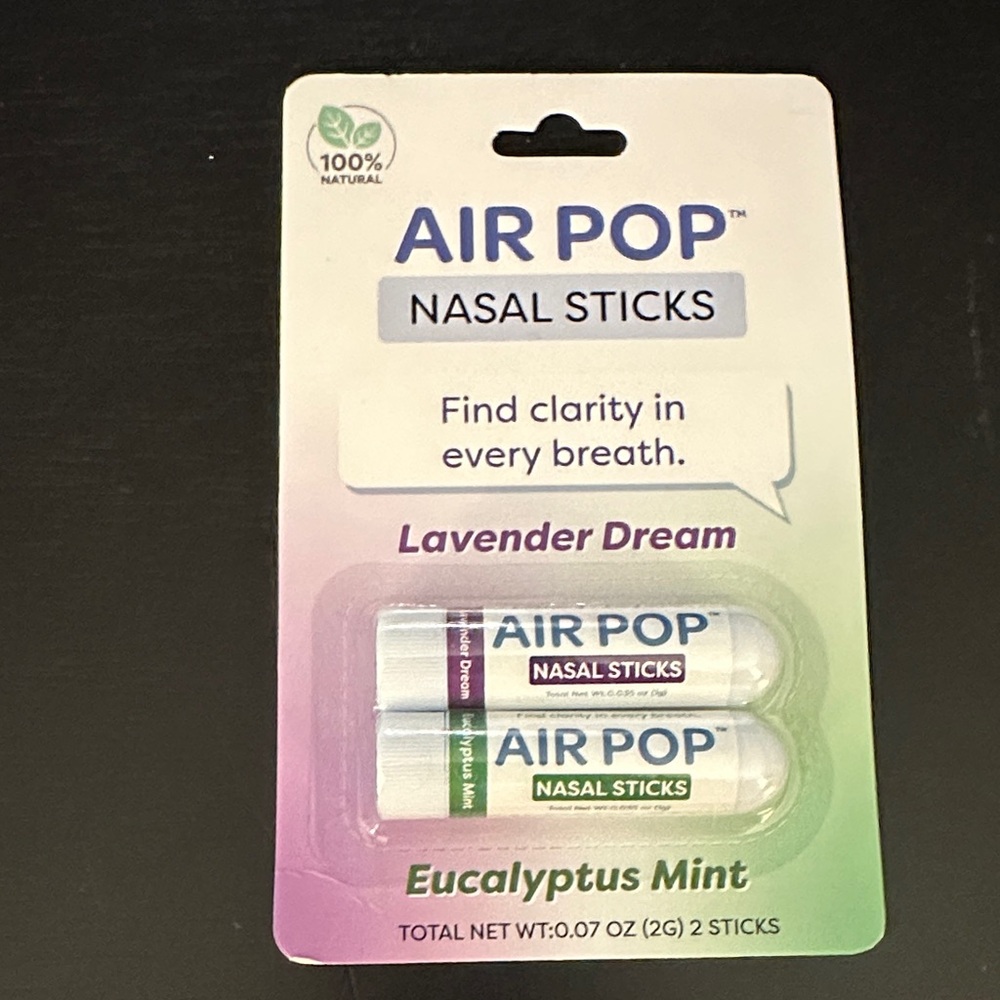 AIR POP Nasal Sticks - Lavender Dream & Eucalyptus Mint